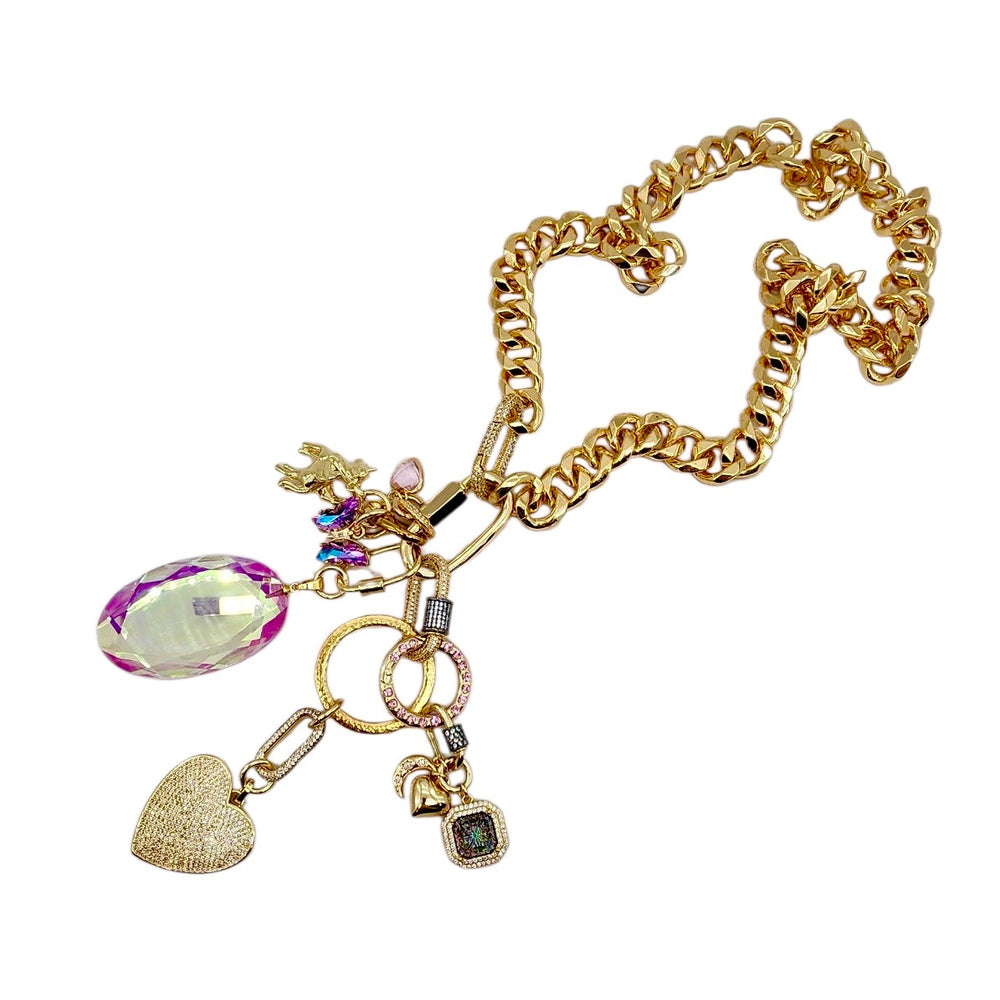 CUBAN HEELED KILLER OPAL UNICORN💗🦄🌙