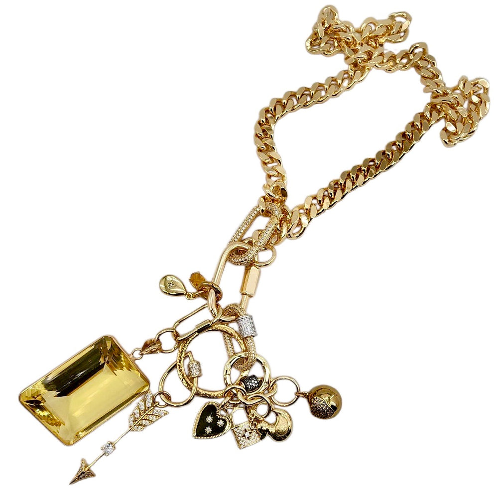 CUBAN HEELED KILLER CITRINE STAR🐥🌟🔒