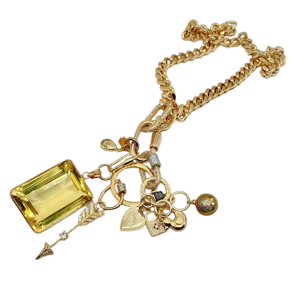 CUBAN HEELED KILLER CITRINE STAR🐥🌟🔒