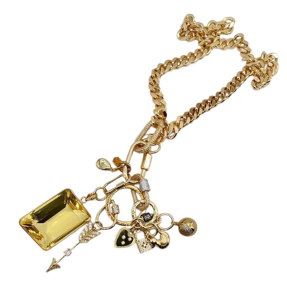 CUBAN HEELED KILLER CITRINE STAR🐥🌟🔒