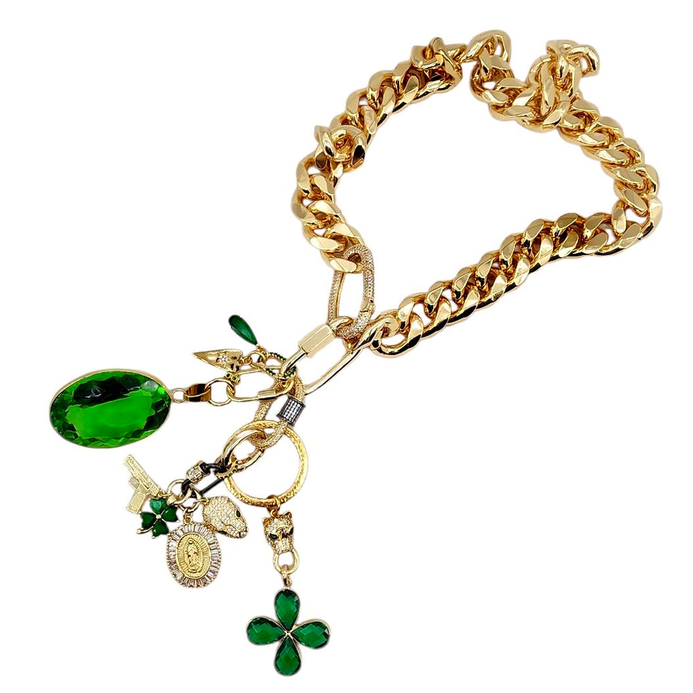 CUBAN HEELED KILLER LUCKY LEOPARD🍀🐆🐍