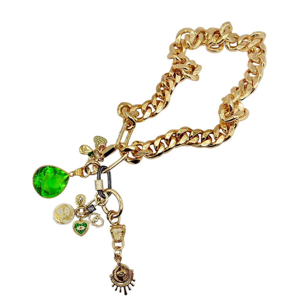 CUBAN HEELED KILLER LUCKY HEART💚🌜🧲