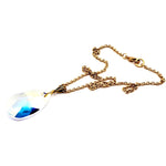 RARE FIND OPAL DROP GOLD CHAIN NECKLACE