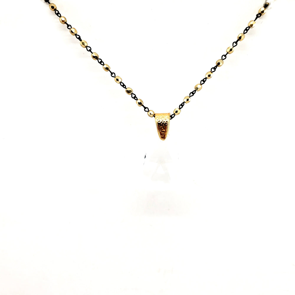 RARE FIND MOONLIGHT DROP GOLD CHAIN NECKLACE