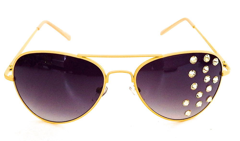 AVIATOR CANARY SMOKE GLASSES