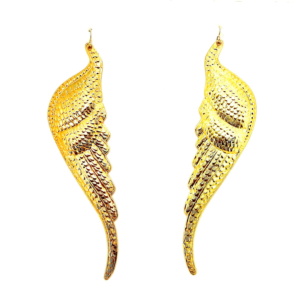 WESTRAY GOLD SOLO PANTHER EARRINGS