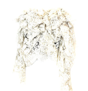 WHITE WIDOW LACE CORSET