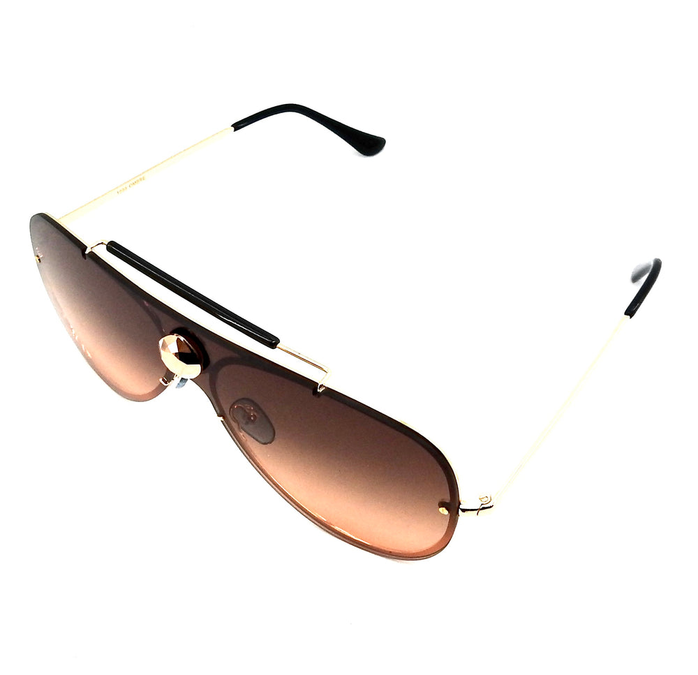 PANTHER POWER PINK FOX AVIATOR SUNGLASSES