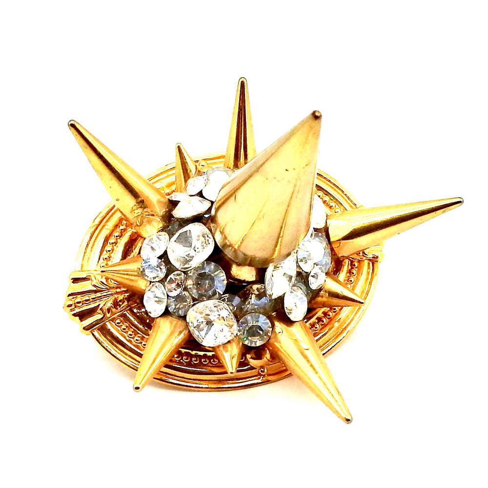 ALICE GOLD SPIKE RING