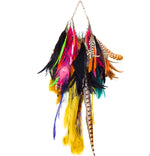 CARNIVAL FEATHER NECKLACE