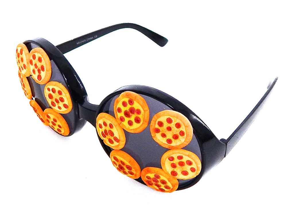 PIZZA PARTY PEPPERONI RODEO QUEEN GLASSES