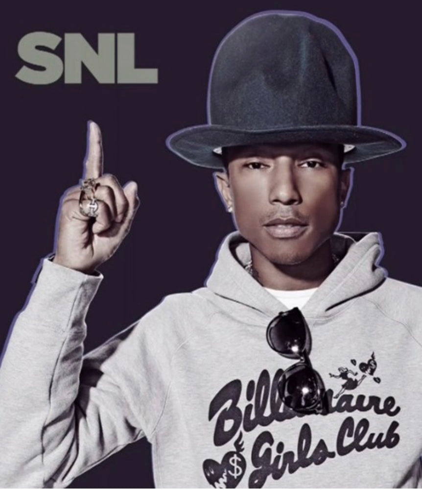 PHARRELL WILLIAMS X SATURDAY NIGHT LIVE APRIL 2014