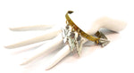 THUNDERBIRD PINON ARROWHEAD BANGLE (GOLD)