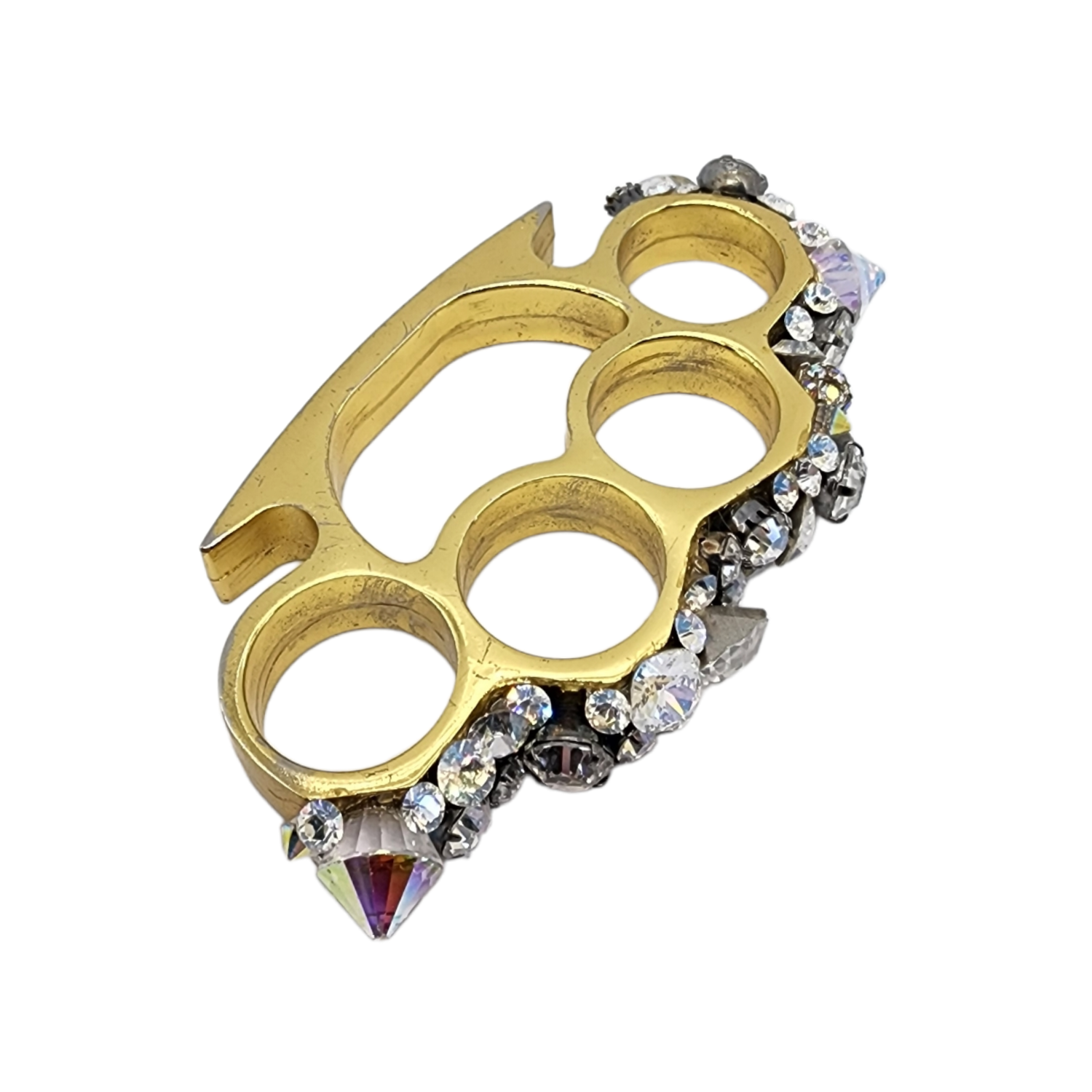 Spike Ring Self Defense Full Brass – Cakra EDC Gadgets
