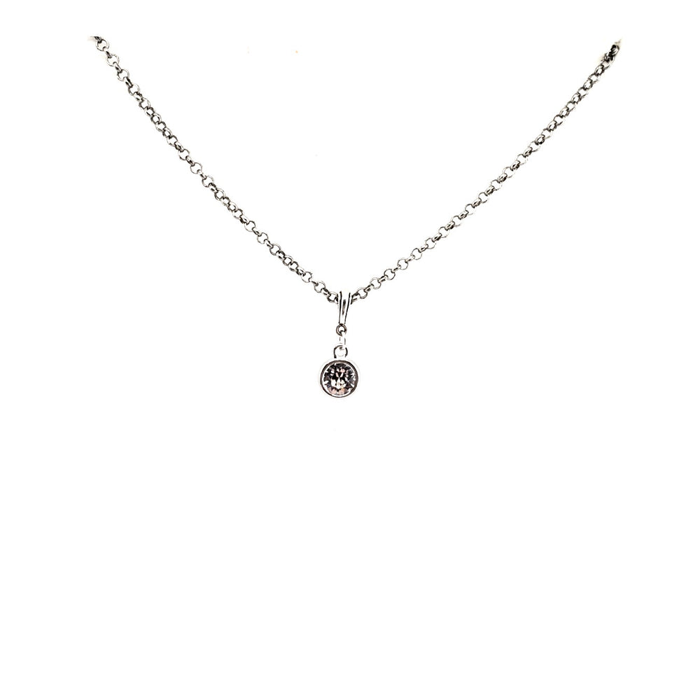 DARLING TWINKLE CHROME NECKLACE