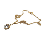 BRILLIANT MOON GOLD DUST NECKLACE