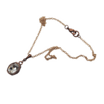 BRILLIANT MOON ROSE GOLD NECKLACE