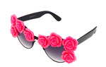 SUMMER OF LOVE SCARLET BEGONIA COCO GLASSES