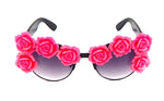 SUMMER OF LOVE SCARLET BEGONIA COCO GLASSES