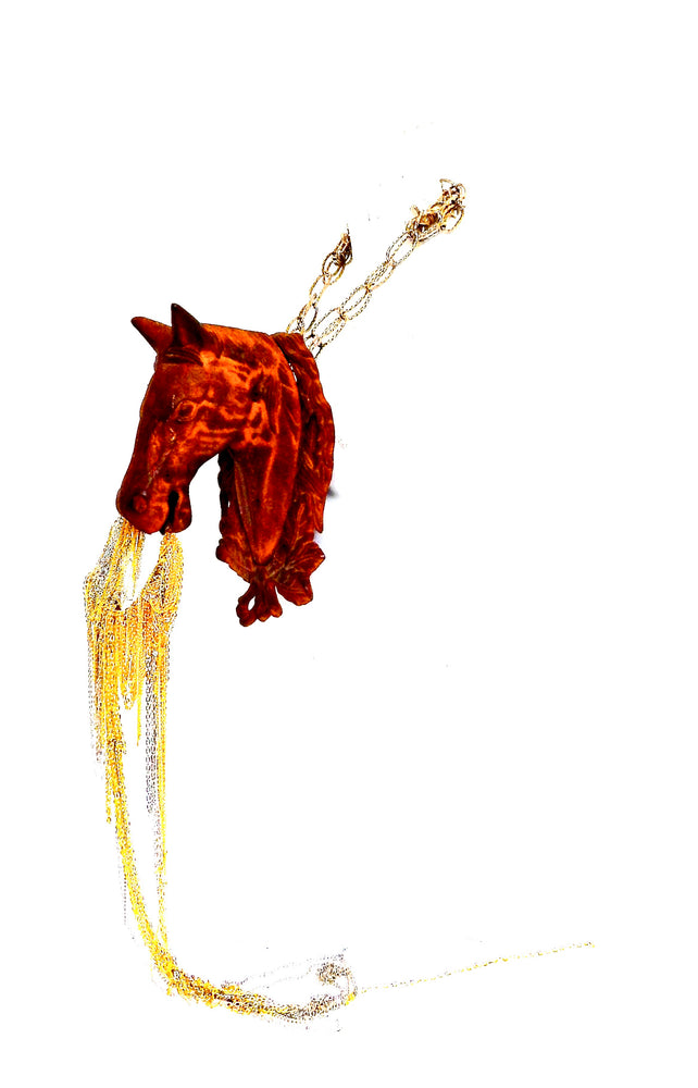 BAD HORSE NECKLACE