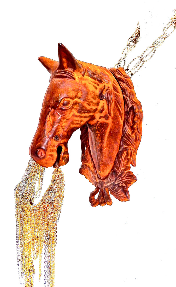 BAD HORSE NECKLACE